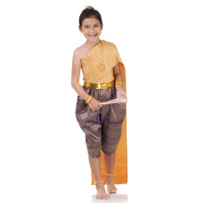 Thai Costume for Girl 7-12 Year THAI309